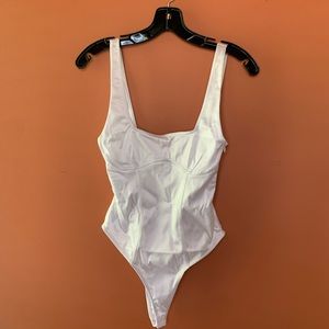 BRAND NEW W/O TAGS WHITE FOX BODYSUIT